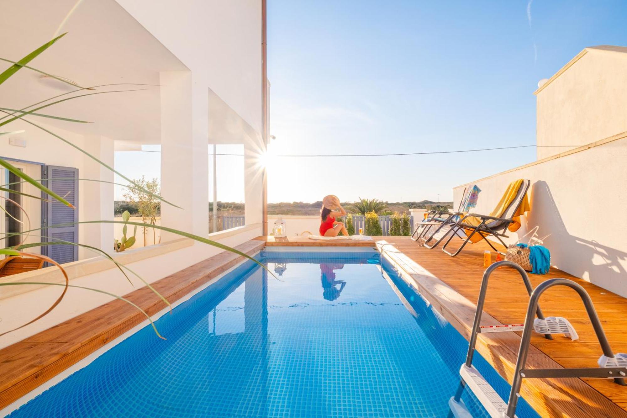 Villette Lux Fronte Spiaggia - Torre Pali 外观 照片